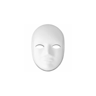 Χάρτινες full-face μάσκες 21cm - kalachani.gr