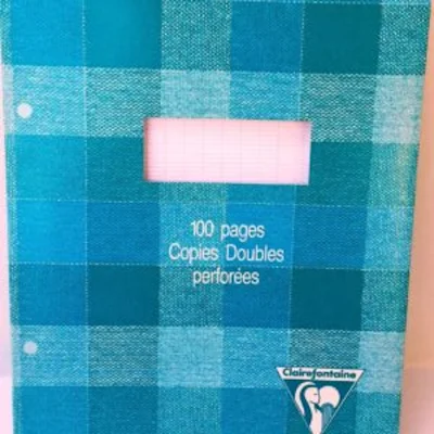 Τετράδιο 100 σελίδων pages seyes perforees διπλές σελίδες 4421 - kalachani.gr