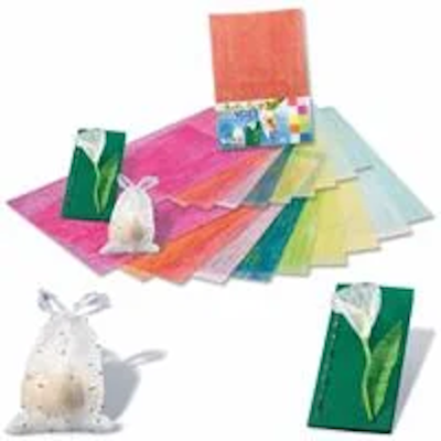 Διαφανή χαρτιά με ίνες ασορτί σετ των 10 τεμαχίων 50x70 (διαφορά χρώματα) - kalachani.gr