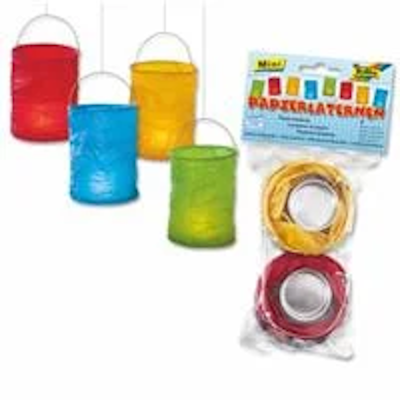 Φαναράκια ασορτί σετ 6 τεμαχίων (φ 7,5cm x y 9,5cm) - kalachani.gr