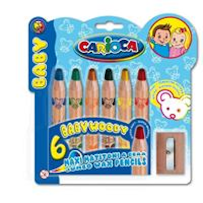 Κέρινα κραγιόν Baby Jumbo των 6 - kalachani.gr