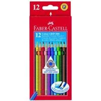 ΞΥΛΟΜΠΟΓΙΕΣ F.CASTELL GRIP 12ΧΡΩΜ - kalachani.gr