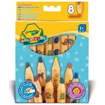 ΞΥΛΟΜΠΟΓΙΕΣ JUMBO BEBE CRAYOLA 8ΧΡΩΜ. - kalachani.gr
