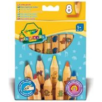 ΞΥΛΟΜΠΟΓΙΕΣ JUMBO BEBE CRAYOLA 8ΧΡΩΜ. - kalachani.gr