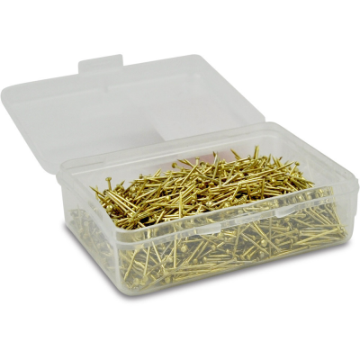 Χρυσή καρφίτσα Meyco 13mm 50 γραμμαρίων - kalachani.gr